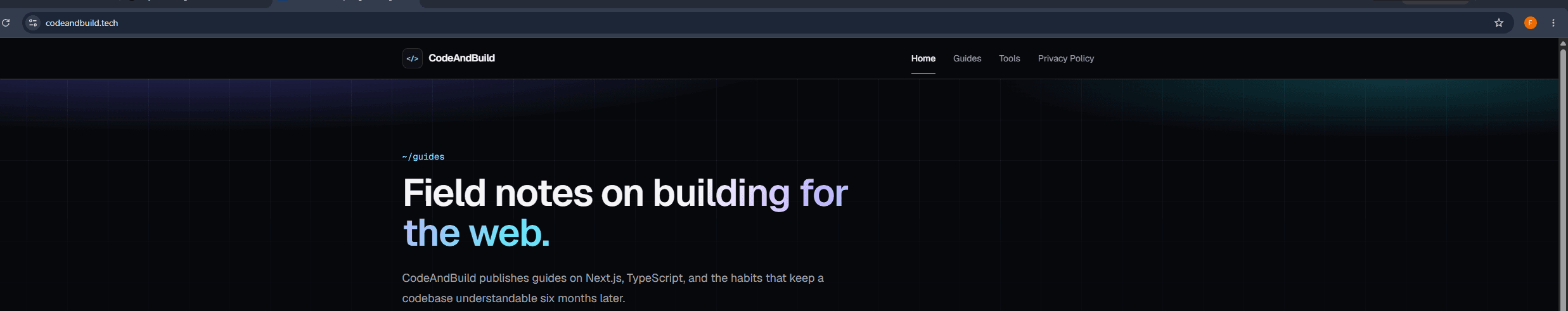 CodeAndBuild Logo